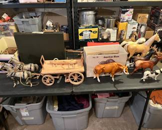 More hand carved items