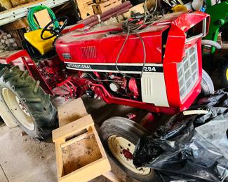 Notice front of tractor