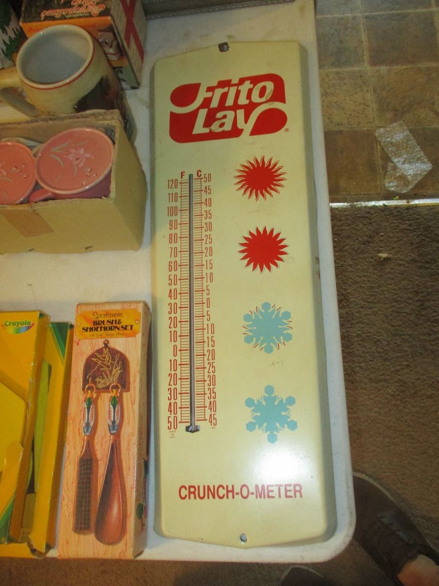 Frito Lay thermometer vintage