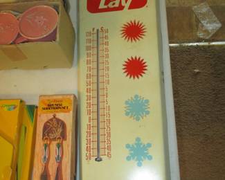 Frito Lay thermometer vintage