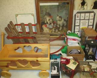 Vintage sled, household 