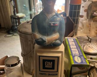 Jim Bean Decanter "GM Parts Division Mr. Good Wrench”