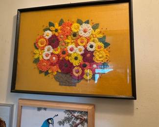 MCM 3D Floral Arrangement Yarn Needlework