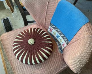 MCM Wingback Slipper Chair