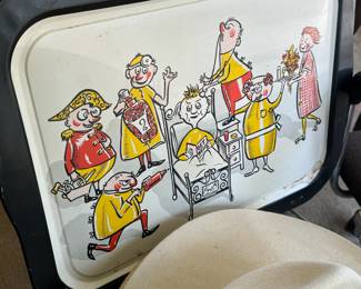 1960's Get Well Bed Tray