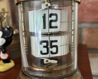 1903 The Plato Clock - Flip Number Clock