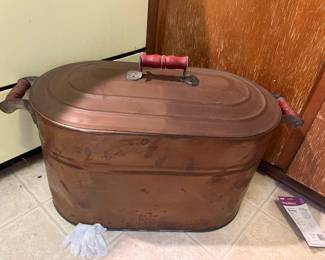 Copper Boiler with Lid
