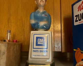 Jim Bean Decanter "GM Parts Division Mr. Good Wrench"
