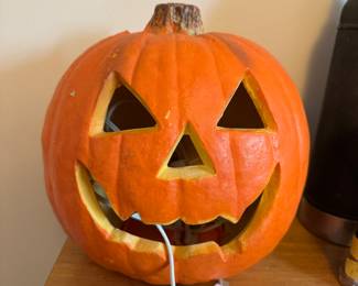 Light Up Blow Mold Jack-O-Lantern
