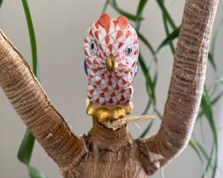 HEREND FISHNET OWL