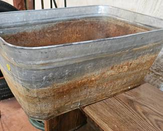 GALVANIZED TUB