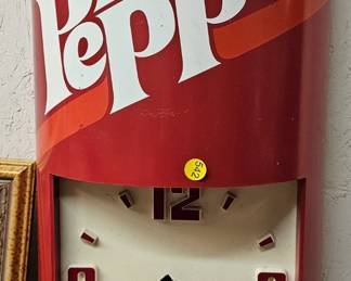 DR PEPPER CLOCK