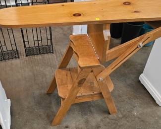 WOODEN IRONING BOARD