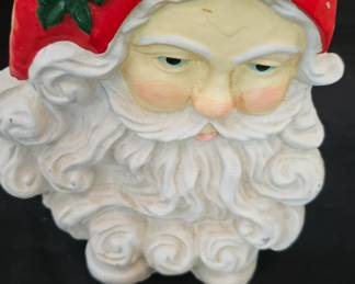 CASTIRON CHRISTMAS SANTA DOOR STOP