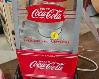 COCA COLA POPCORN MACHINE