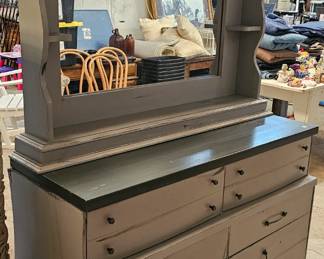 DRESSER WITH MIRROR
