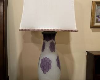 Antique Steuben Cameo Glass table  Lamp