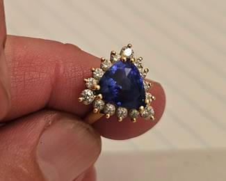 Tanzanite ring
