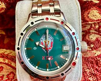 Vostok Amphibian KGB Automatic Military Russian Diver Watch - Works