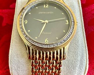 Pierre Cardin Diamond PCD2002YB Water Resistant Watch - Works