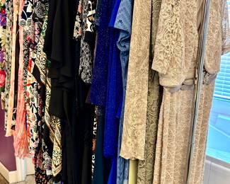 Evening Dresses, Size 14 & 16. Alex Evenings, R & M Richards,  J Kara, Leslie Rey…