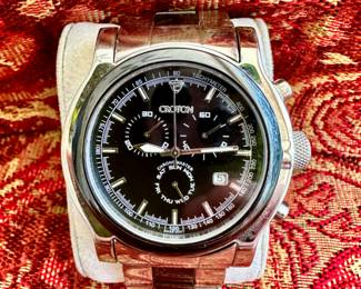 Croton Chronomaster CC311125 Water Resistant Watch - Works