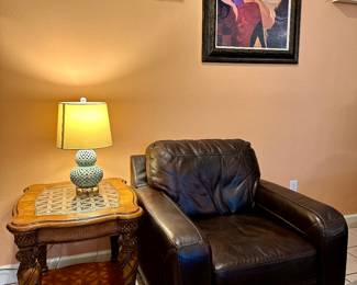 Leather Chair - SOLD