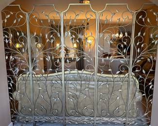 Metal Room Divider (3 Panel) + (2 Panel), 2 Panel: 44" w x 83" h  / 3 Panel 66" w x 83" h, $250