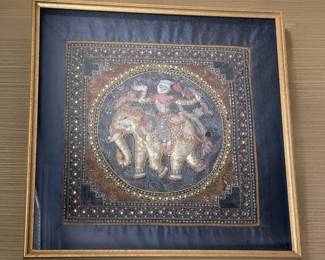 Antique Burmese Tapestry - Bid 2.  $195