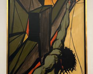 Large Painting - Bid 38.  $700