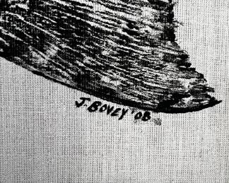 $130 USD     J Bovey Gyotaku Fish Print on Canvas JB240-29     Gyotaku is a traditional form of Japanese art that began over 100 years ago as a way for fishermen to keep a record of the fish they caught.
Dimensions: 23 x 48 in
Condition: Used in very good condition commensurate with age and use. 
Local pick up Lake Oswego, OR 97035.  Shipping suggestions available upon request.      https://goodbyhello.com/products/california-surf-spots-art-240-28-copy?_pos=8&_sid=9845e4c55&_ss=r