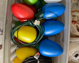 Super Large Blow mold Outdoor Lights!