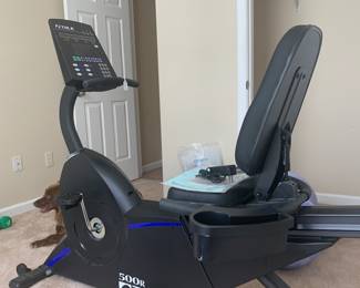 Recumbent Exercise Bike 500R, like new!
