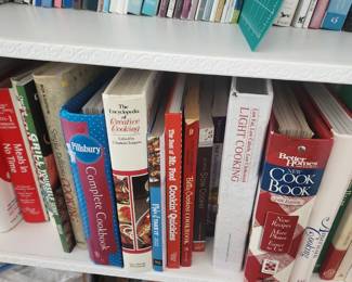 books cooking and craft