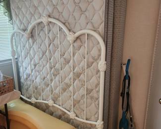 full size iron bed