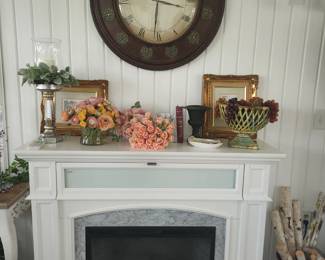 Scott Living Decorative Fireplace