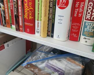 Books - cooking and craft