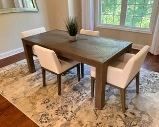 Restoration hardware Table and chairs 