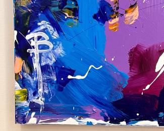 Genuine Mac Worthington Oil on canvas painting