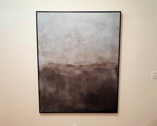 Restoration Hardware oil on canvas painting