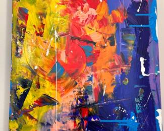 Genuine Mac Worthington Oil on canvas painting