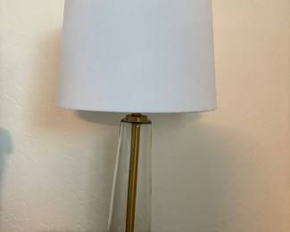 One of two matching lamps