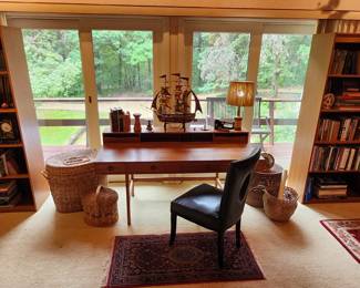 Peter lovig Nielsen teak flip top desk