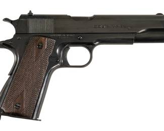 Refinished Interwar Colt 1911 45 ACP Semi Auto Pistol