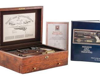 LOT #325: U.S. Historical Society Samuel Colt Texas Paterson 36 Cal Percussion Revolver