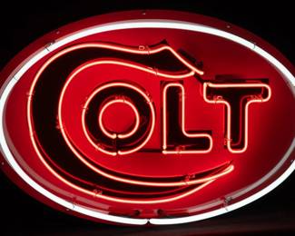 New Colt Logo Advertising Neon Sign