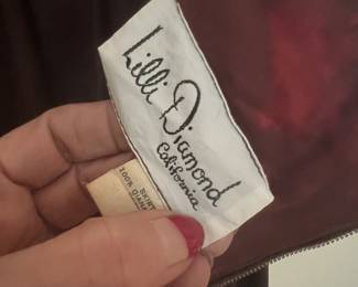 LILLI DIAMOND California 1960’s Halter Dress