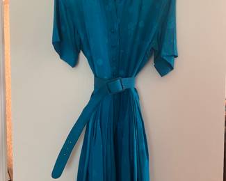 SAKS FIFTH AVE Silk Hong Kong 1960’s Dress