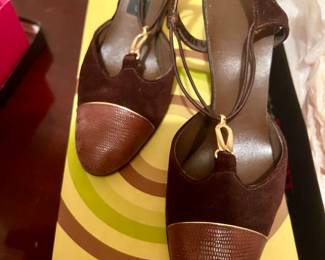 60’s Suede + EELSKIN HEELS