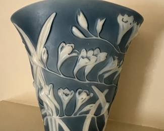 Vintage Pheonix Freesia Flower Glass Vase 